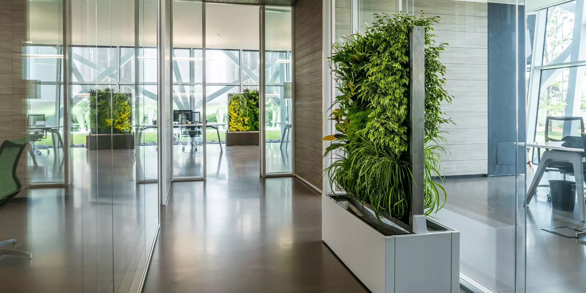 Moverty rivoluziona gli ambienti con giardini verticali autonomi e versatili